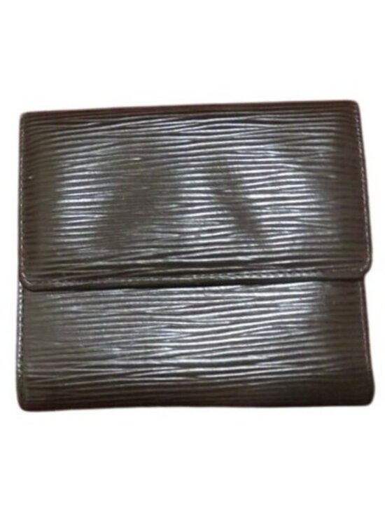 Louis Vuitton Other - Louis Vuitton Epi Porte serial SP1012 Brown Elise Credit Leather Trifold Wallet